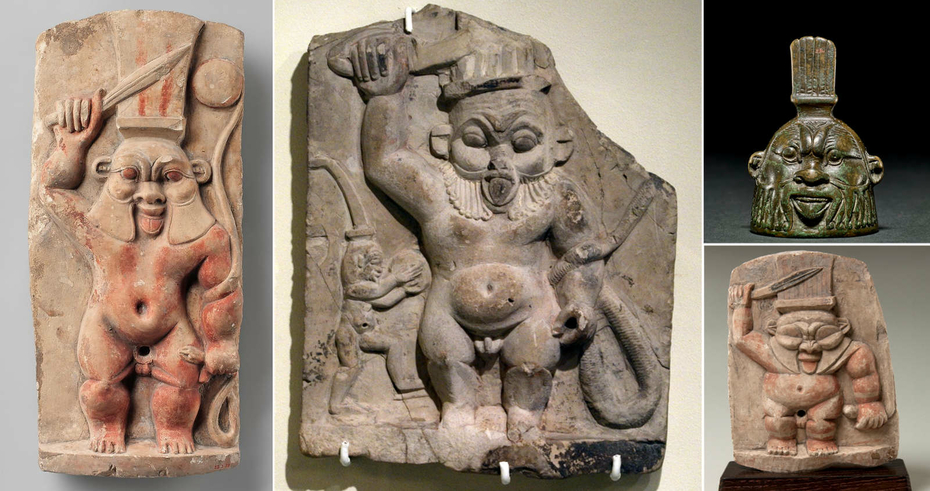 Bes Ancient Egyptian Dwarf God Deity of Childbirth and Household Protection Mothers Debunked
